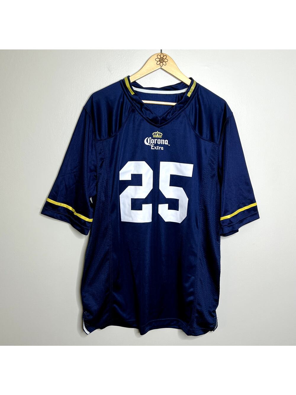 Men's Corona Extra Navy Logo Jersey